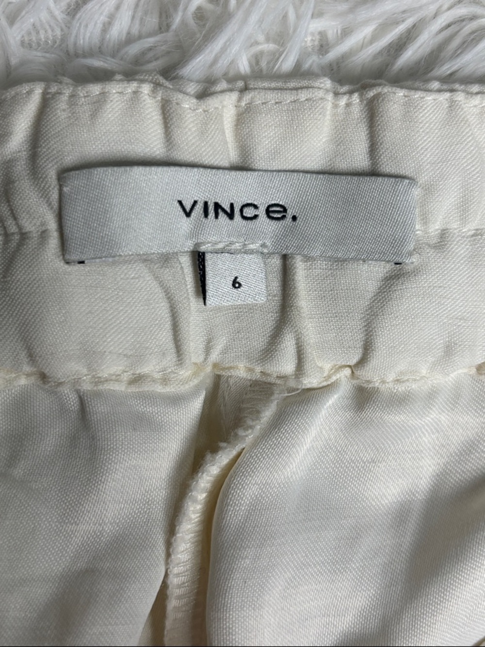 Vince Wide Leg Cargo Pants Bone - Picture 6 of 11